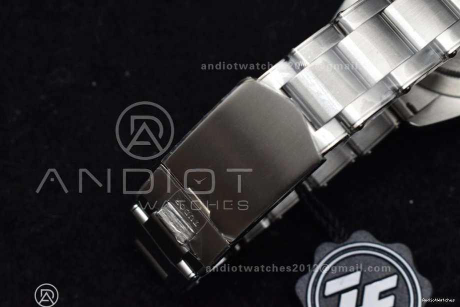 Best Heritage Black A2824 ZF On Durable 889 1:1 Bay SS Black V Bezel Bracelet Edition 39MM 0425